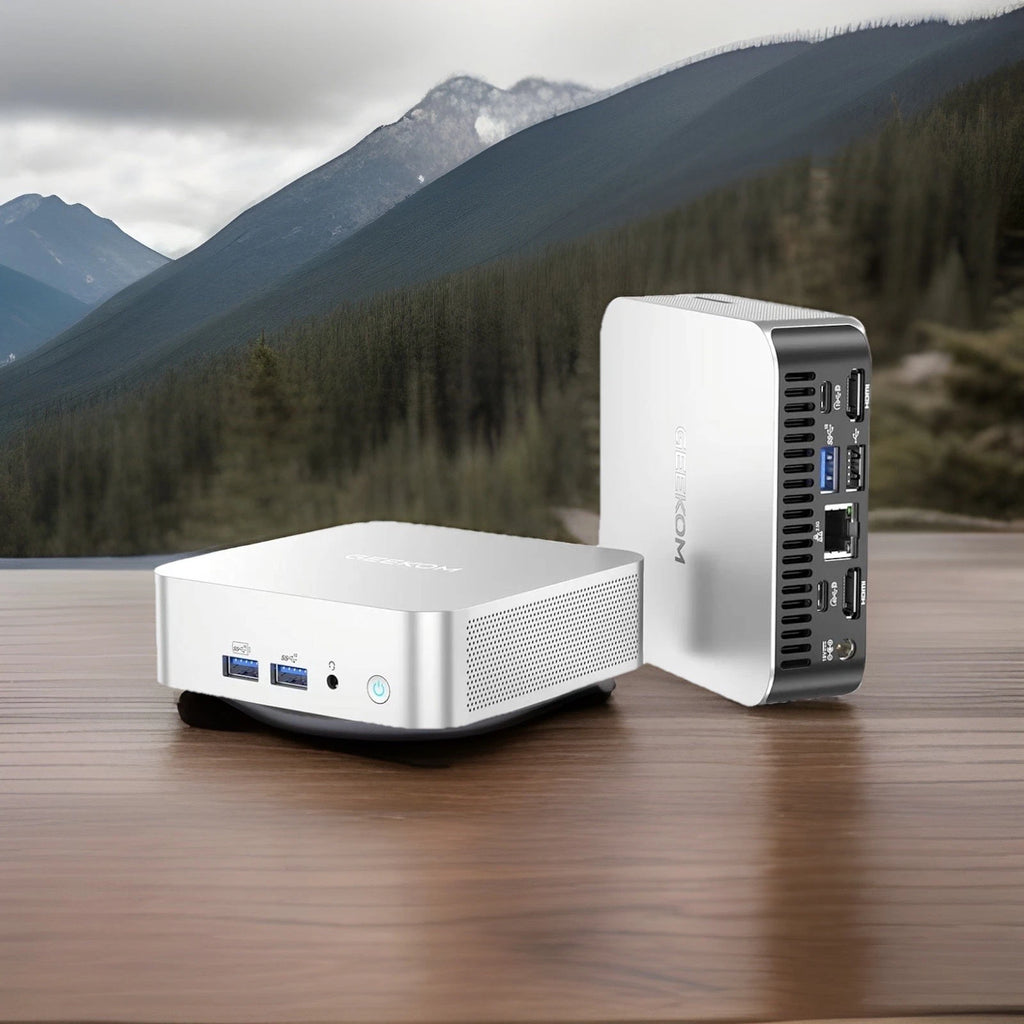GEEKOM A8 Max Mini PC – Ryzen 7, 32GB RAM, 1TB SSD, Windows 11 Pro