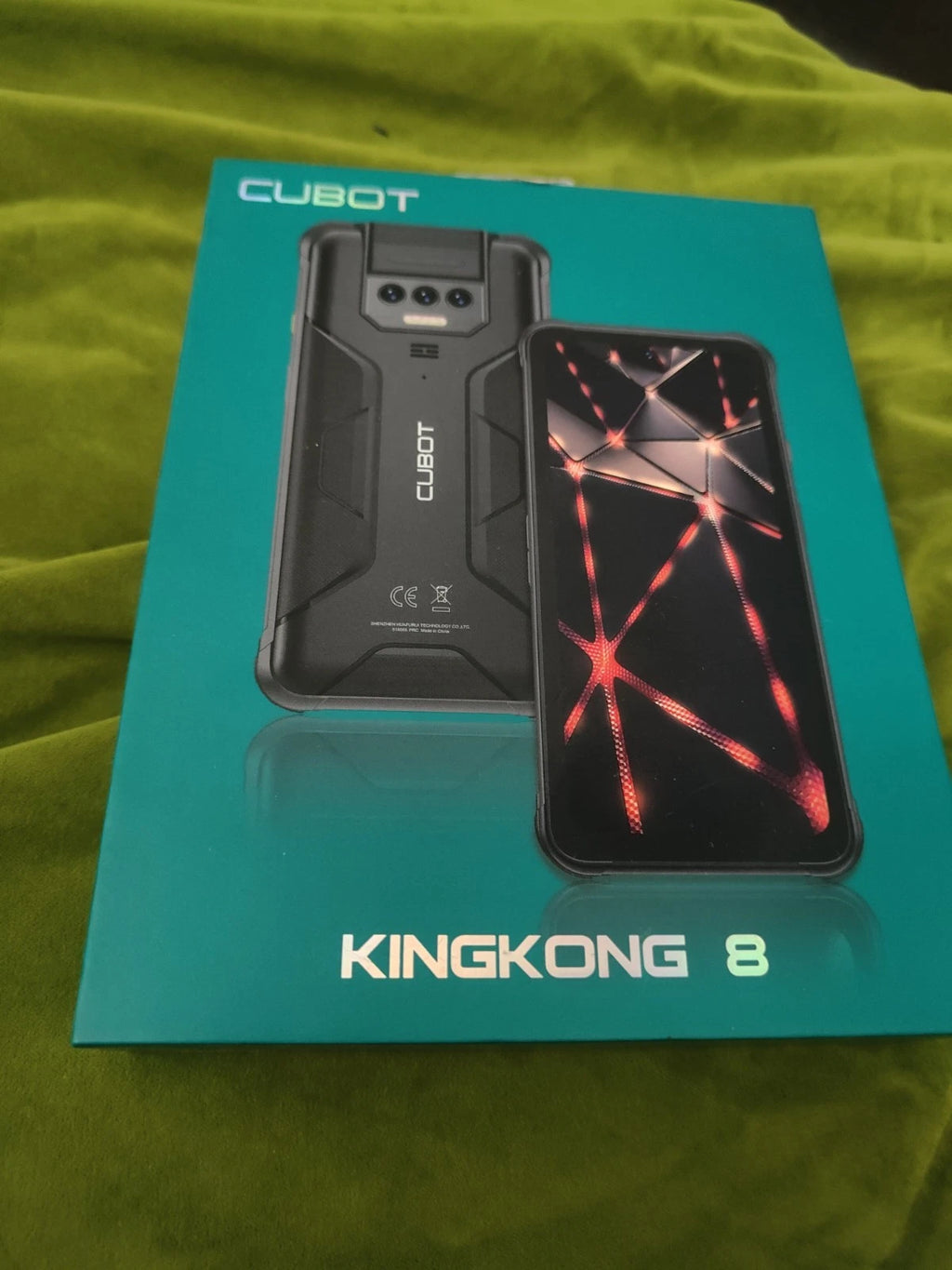 CUBOT KingKong 8 Outdoor Smartphone – 12GB RAM, 256GB Speicher, 10600mAh, NFC