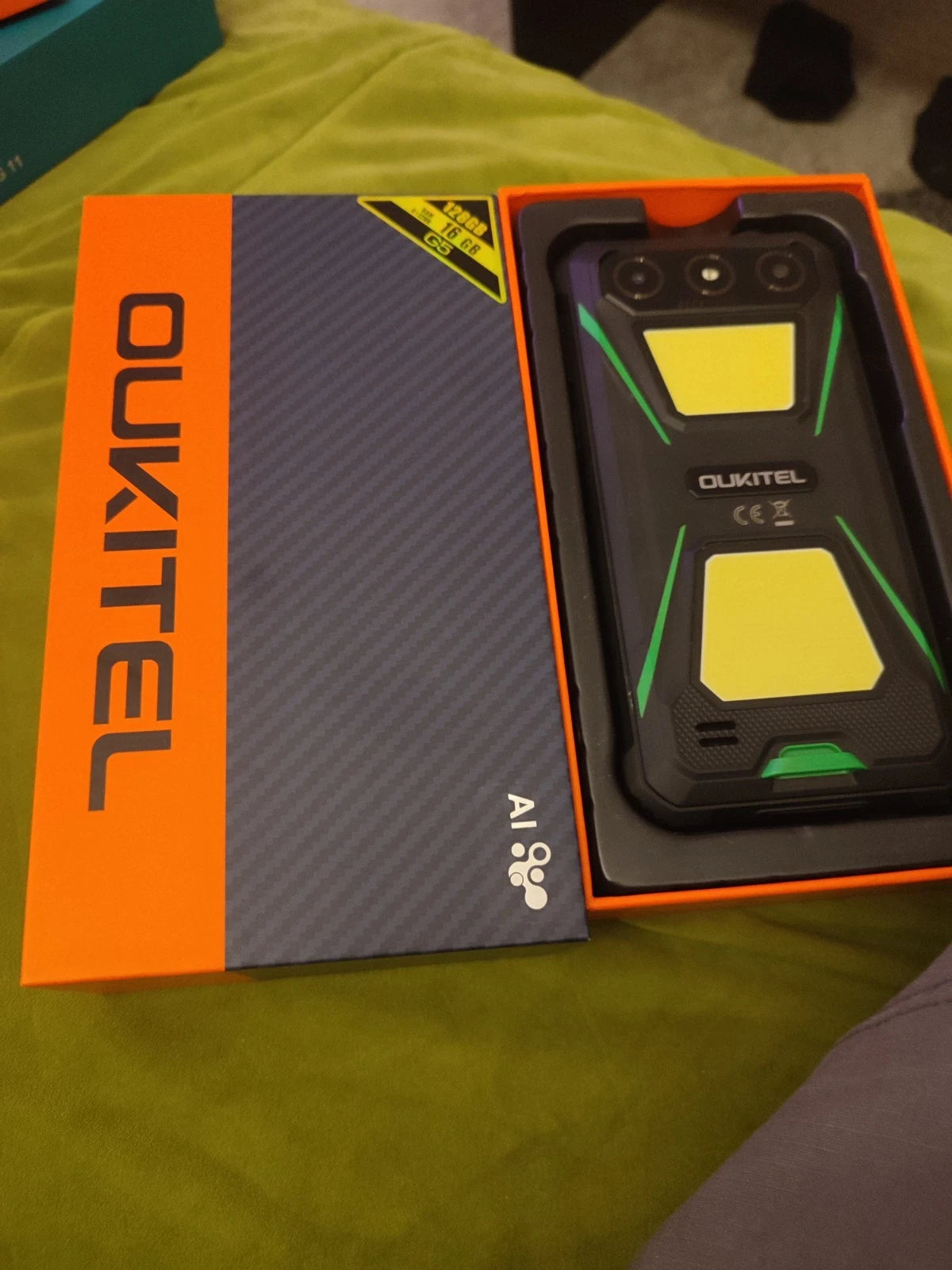 OUKITEL G3 Outdoor Smartphone – 16GB RAM, 64GB Speicher, Android 14, Dual SIM