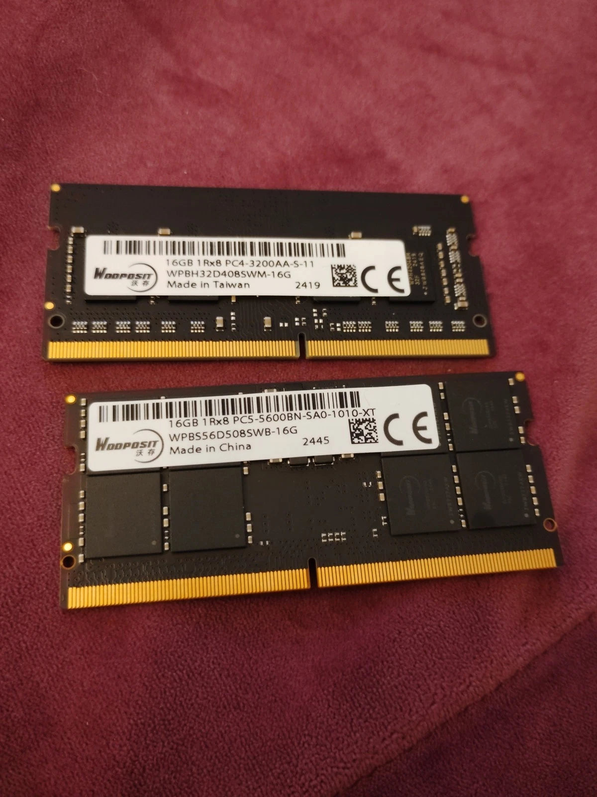 Wodposit 32GB DDR5 RAM Kit – 5600MHz SO-DIMM (2x16GB)