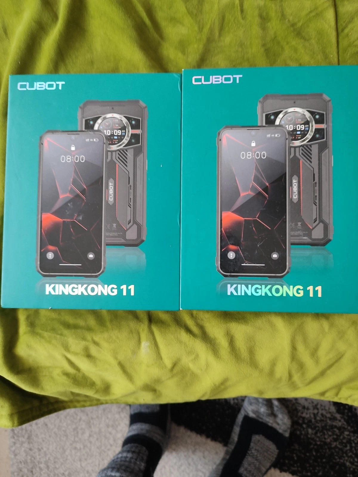 CUBOT KingKong 11 5G Smartphone – 32GB RAM, 256GB Speicher, 108MP, 120Hz Display