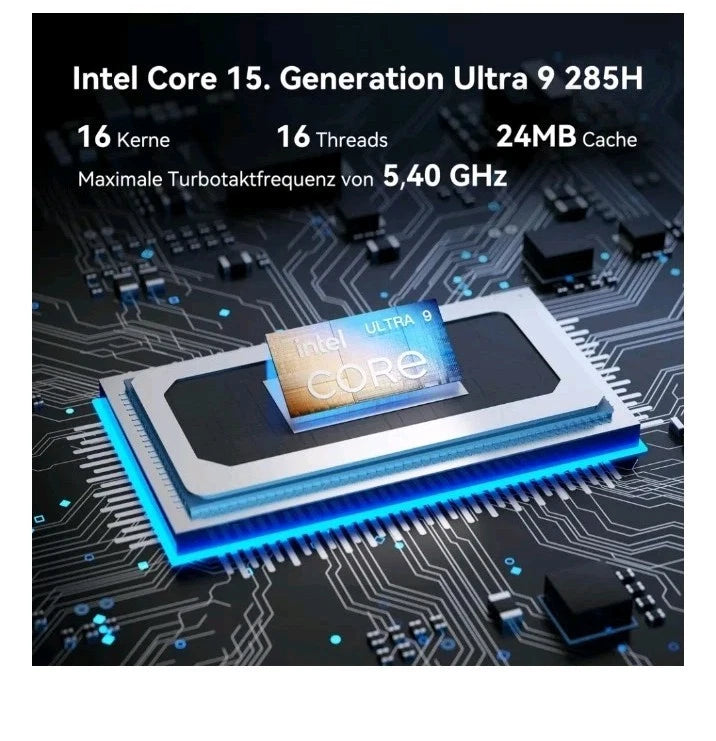GEEKOM IT15 Mini PC – Intel Core Ultra 9 285H, 32GB RAM, 2TB SSD, Windows 11 Pro (Gebraucht)