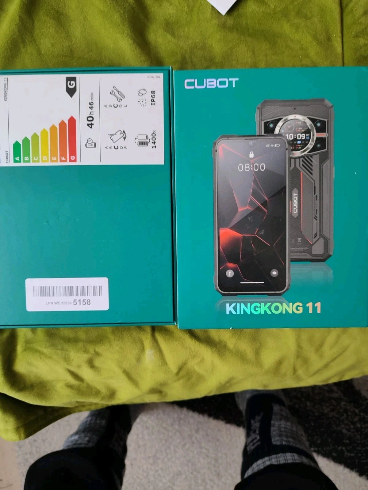 CUBOT KingKong 11 5G Smartphone – 32GB RAM, 256GB Speicher, 108MP, 120Hz Display
