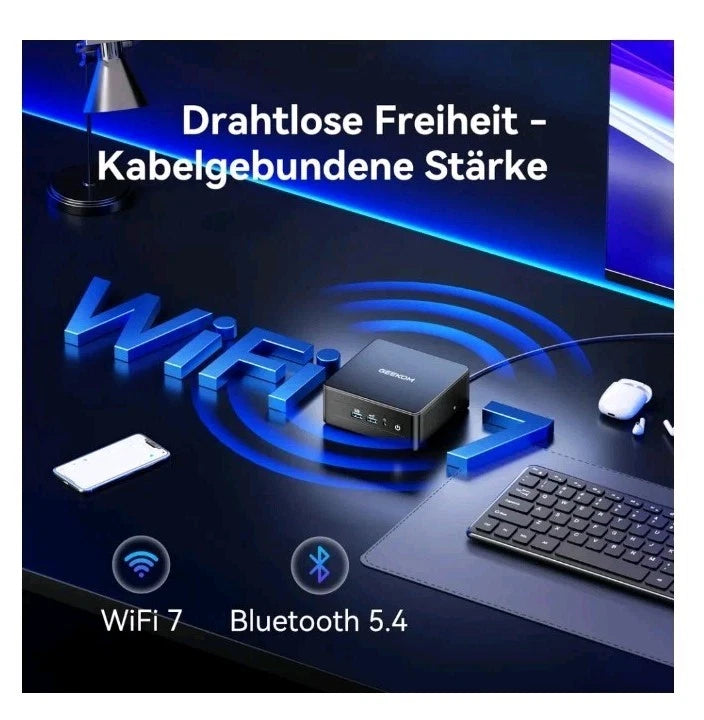 GEEKOM IT15 Mini PC – Intel Core Ultra 9 285H, 32GB RAM, 2TB SSD, Windows 11 Pro (Gebraucht)
