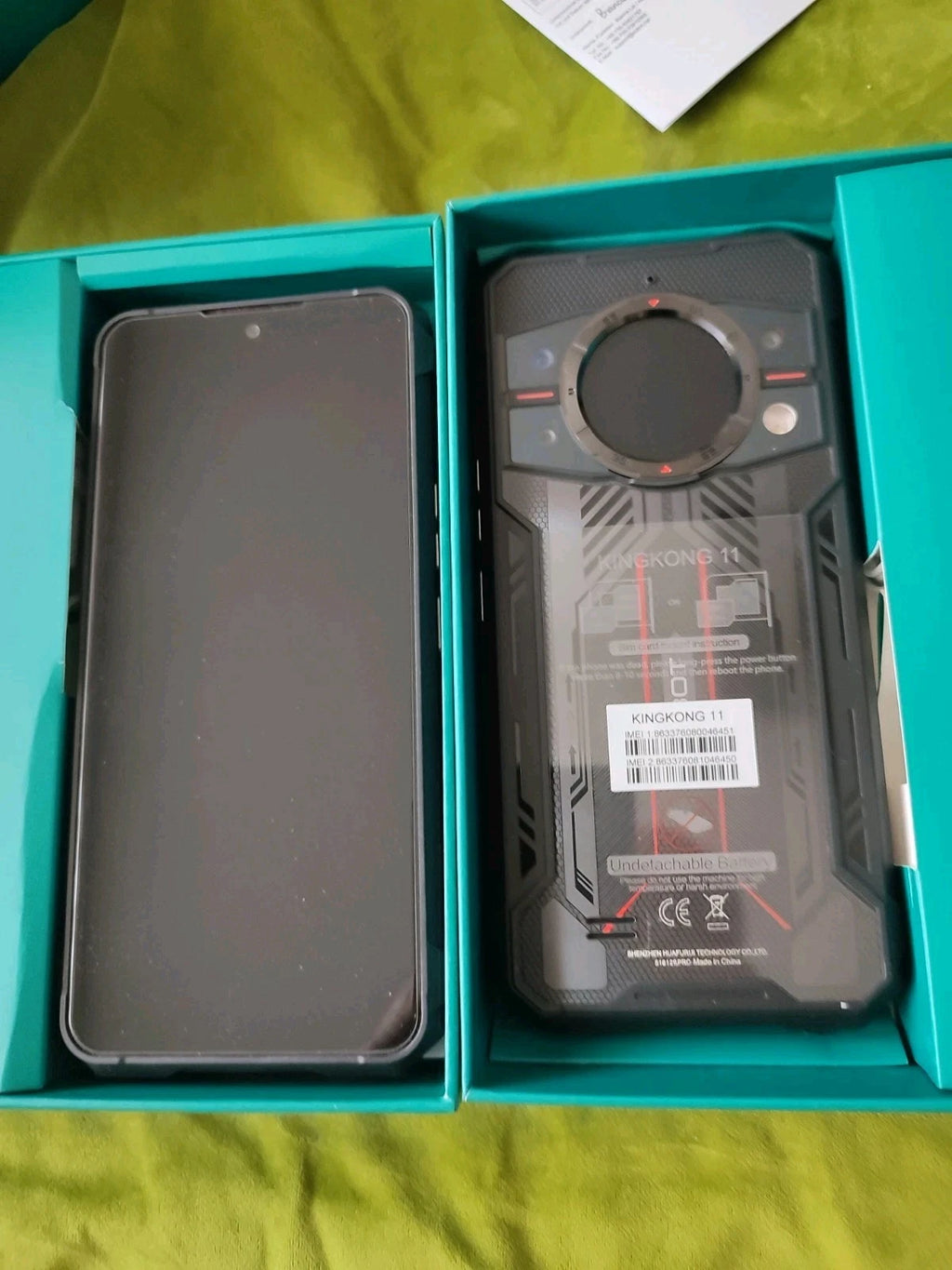 CUBOT KingKong 11 5G Smartphone – 32GB RAM, 256GB Speicher, 108MP, 120Hz Display