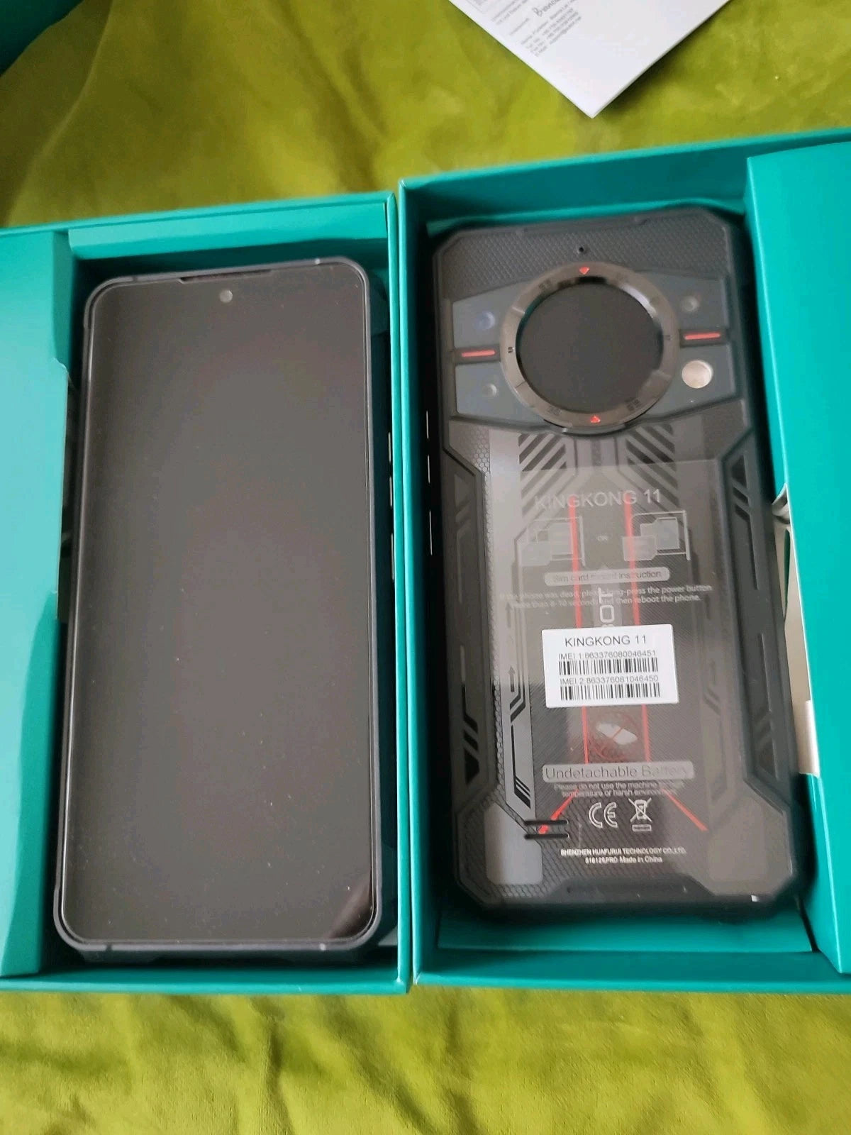 CUBOT KingKong 11 5G Smartphone – 32GB RAM, 256GB Speicher, 108MP, 120Hz Display