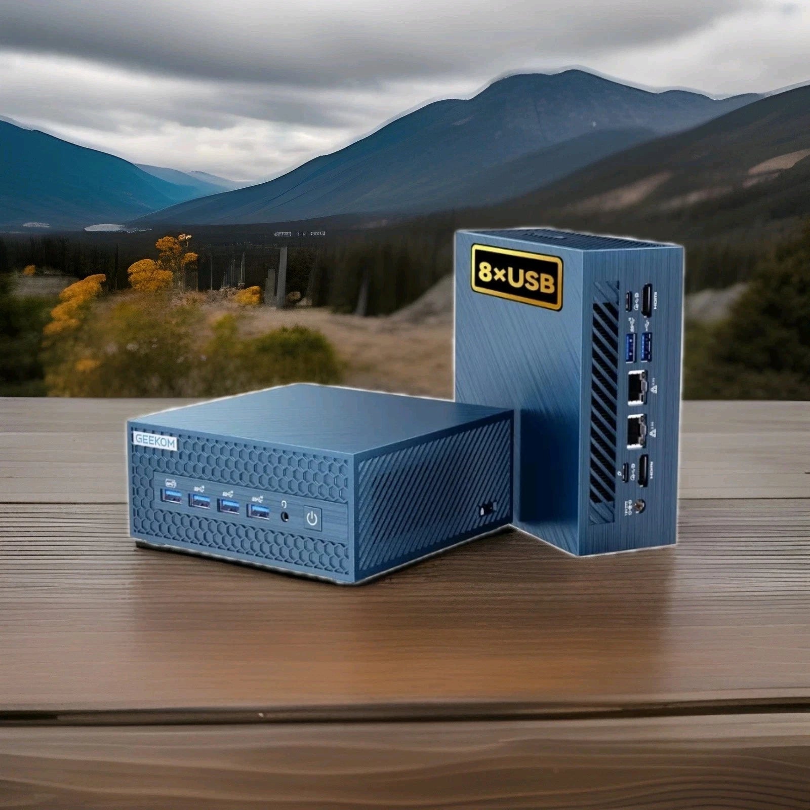 GEEKOM IT1 Mega Mini PC – Intel Core Ultra 5 125H, 32GB RAM, 1TB SSD, Windows 11 Pro (3 Jahre Garantie)