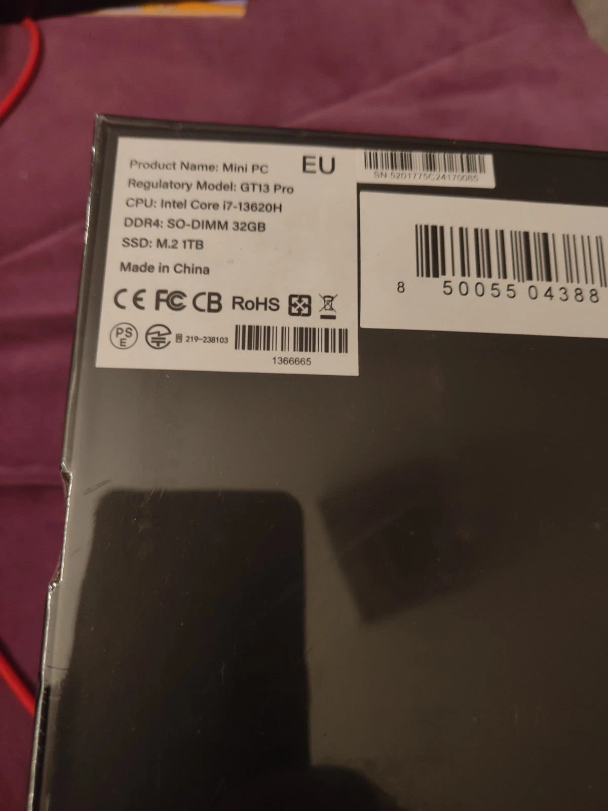 GEEKOM GT13 Mini PC – Intel i7-13620H, 32GB RAM, 1TB SSD, Windows 11 Pro