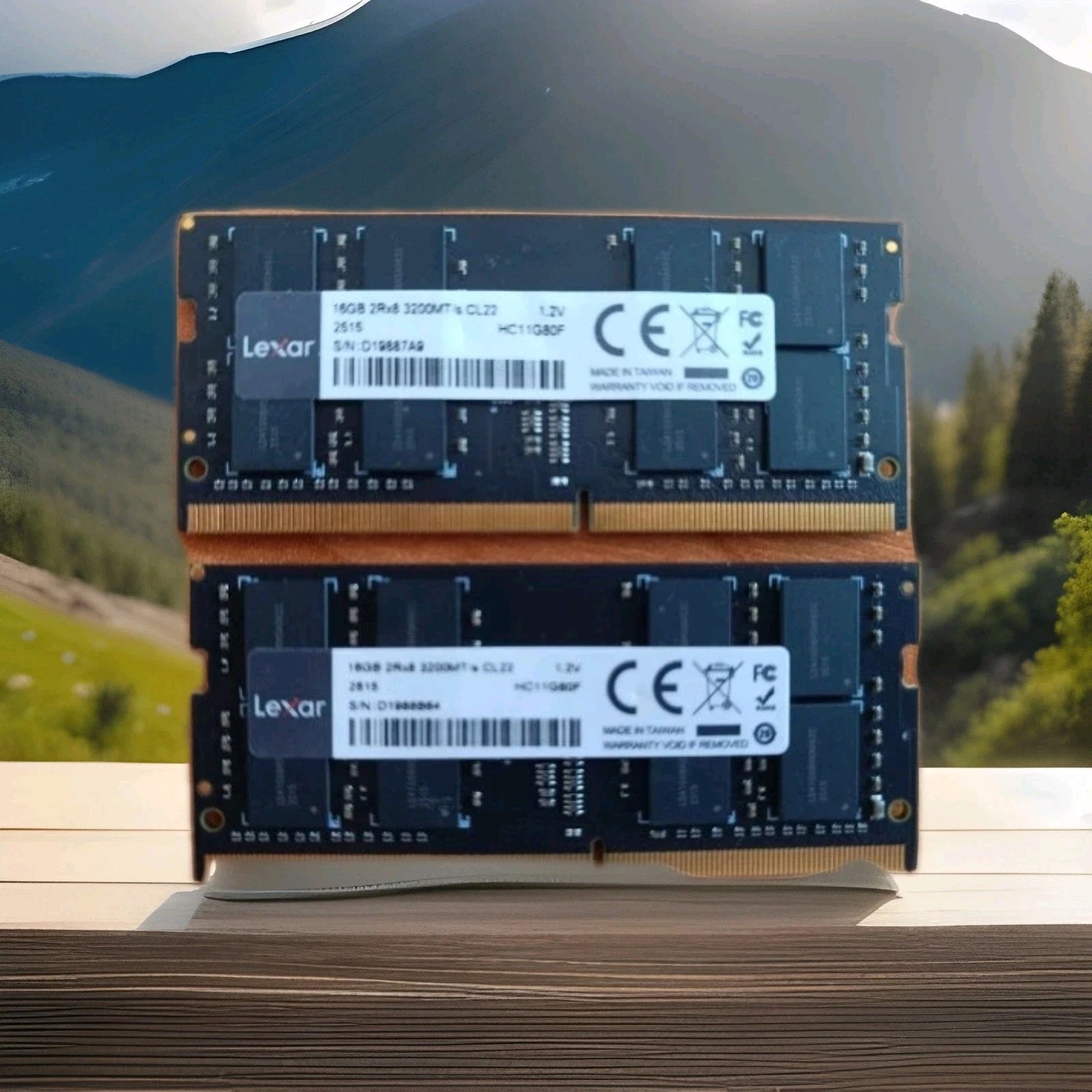 Lexar 32GB DDR4 RAM Kit – 3200MHz SO-DIMM (2x16GB)