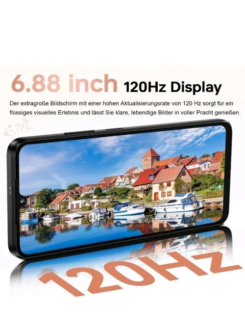 CUBOT A40 Smartphone – 12GB RAM, 256GB Speicher, 120Hz Display, Android 15